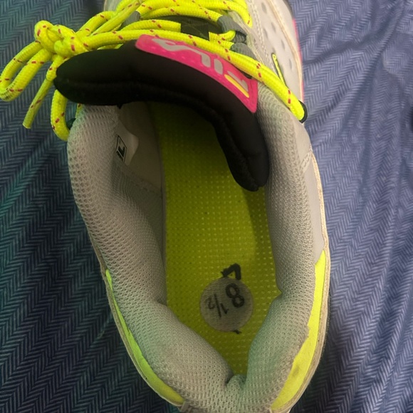Fila Yellow and Pink Sneakers Athletic Style - Picture 4 of 4